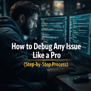 How to Debug Any Issue Like a Pro (Step-by-Step Process)