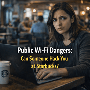 Public Wi-Fi Dangers: Can Someone Hack You at Starbucks?